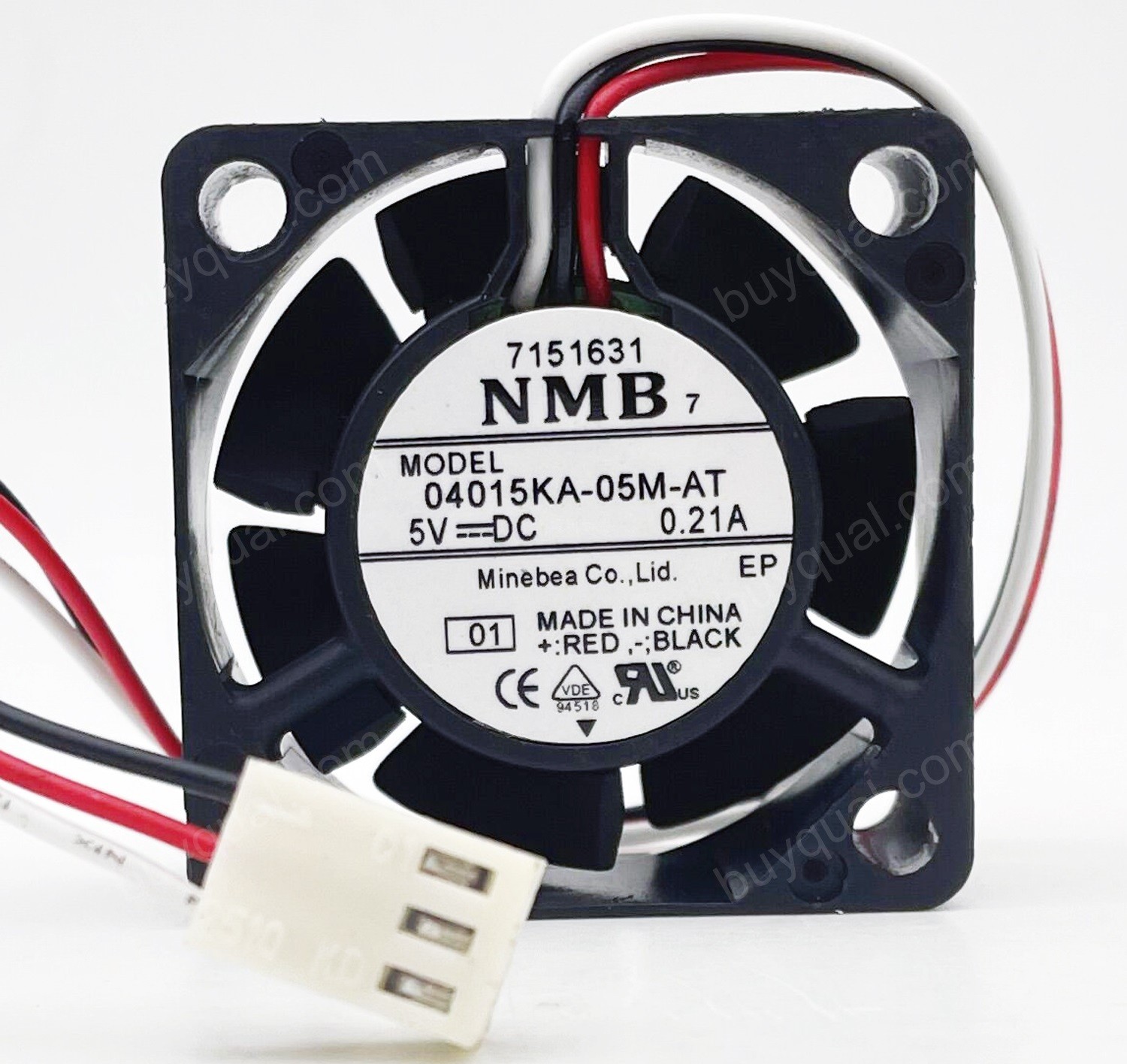 NMB 04015KA-05M-AT 5V 0.21A 3wires Cooling Fan