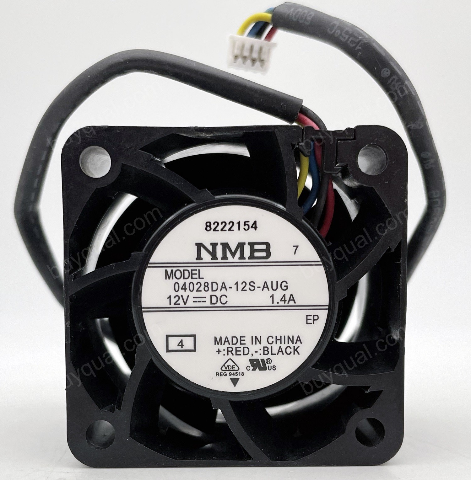NMB 04028DA-12S-AUG 12V 1.4A 4wires Cooling Fan