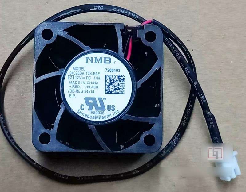 NMB 04028DA-12S-BAF 04028DA12SBAF 12V 1.0A 2wires Cooling Fan 