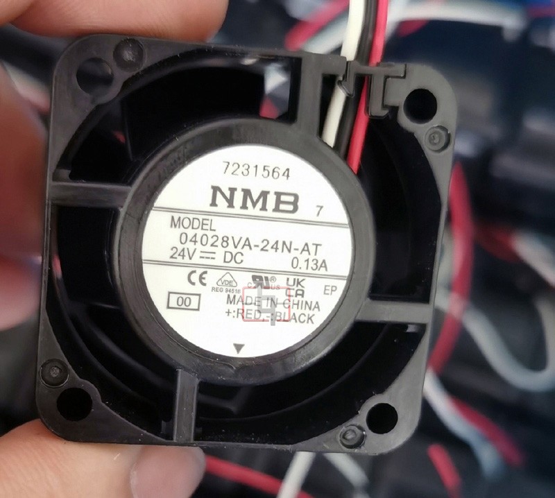 NMB 04028VA-24N-AT 24V 0.13A 3wires Cooling Fan 