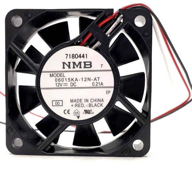 NMB 06015KA-12N-AT 12V 0.21A 3wires Cooling Fan 