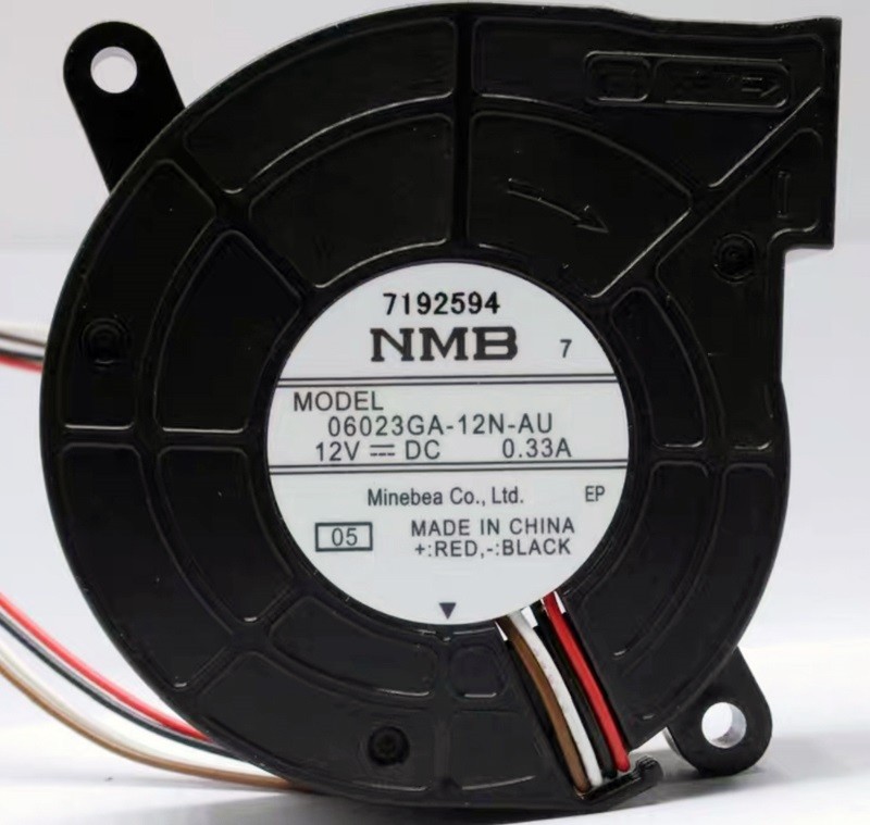 NMB 06023GA-12N-AU 12V 0.33A 4wires Cooling Fan 