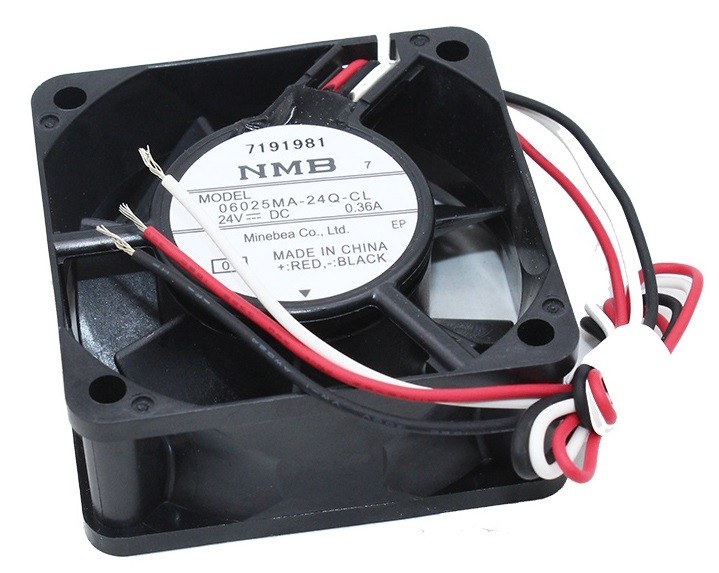 NMB 06025MA-24Q-CL 24V 0.36A 3wires Cooling Fan 