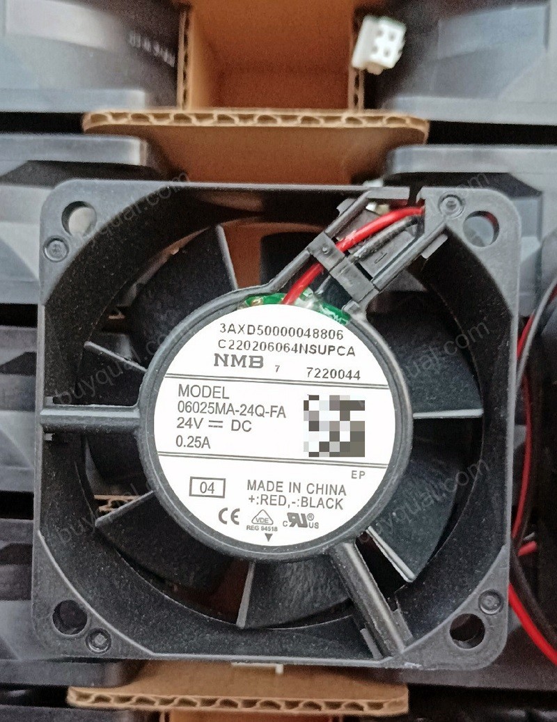 NMB 06025MA-24Q-FA 24V 0.25A 2wires Cooling Fan