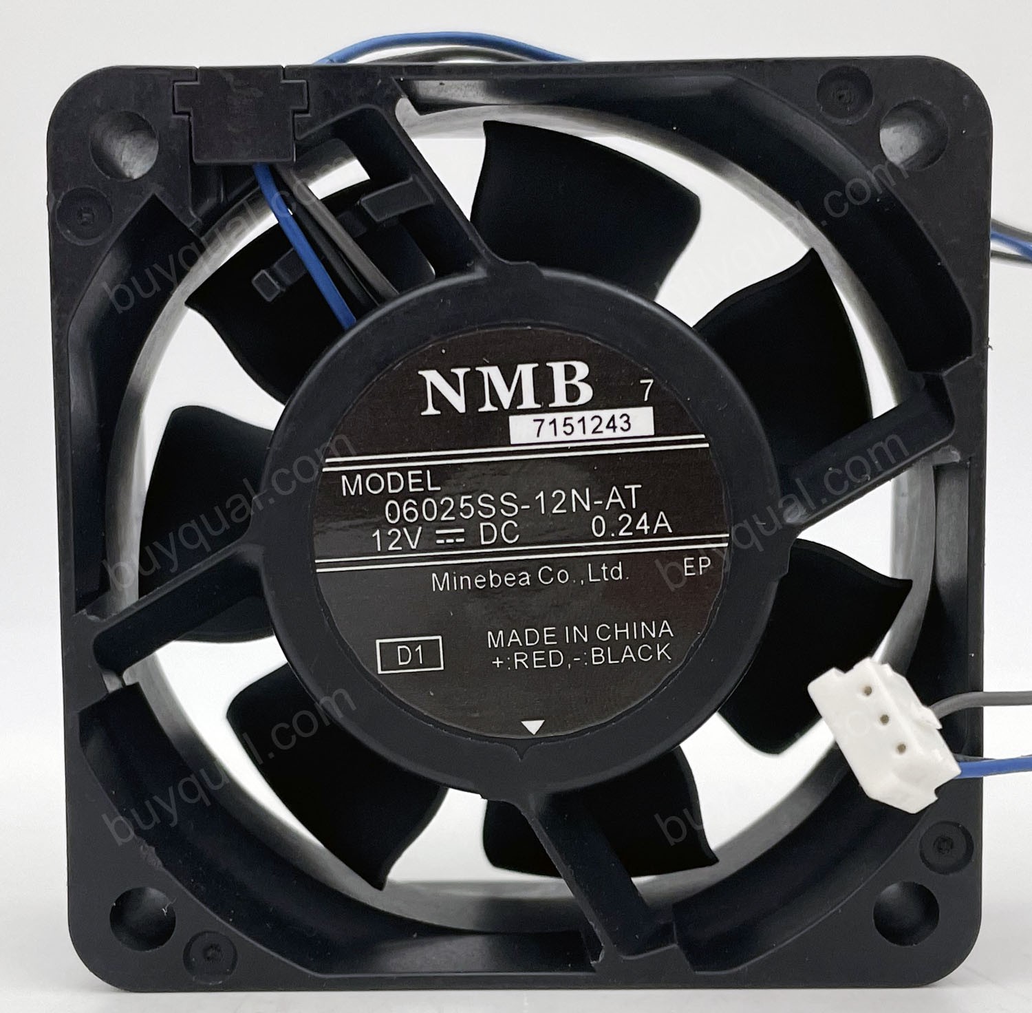 NMB 06025SS-12N-AT 12V 0.24A 3wires Cooling Fan - Picture need
