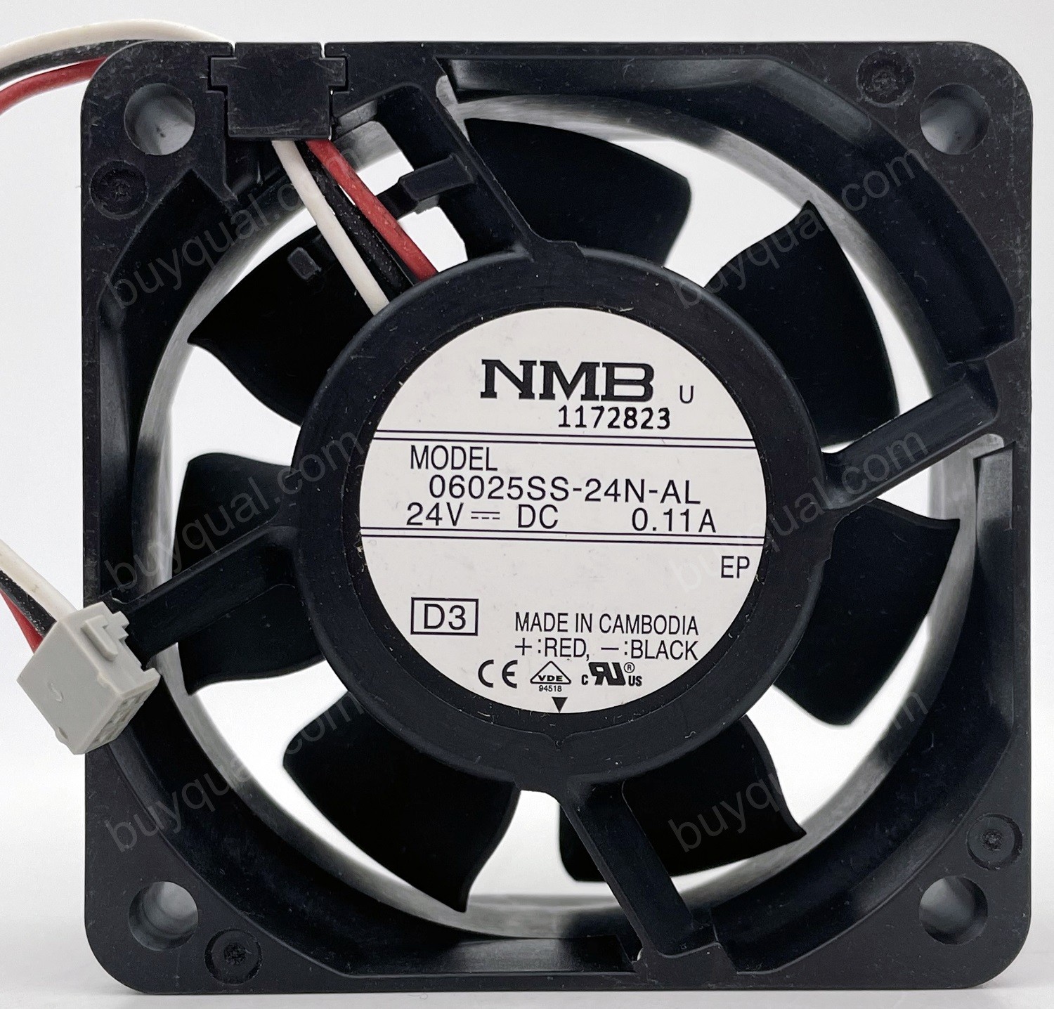NMB 06025SS-24N-AL 24V 0.11A 3wires Cooling Fan