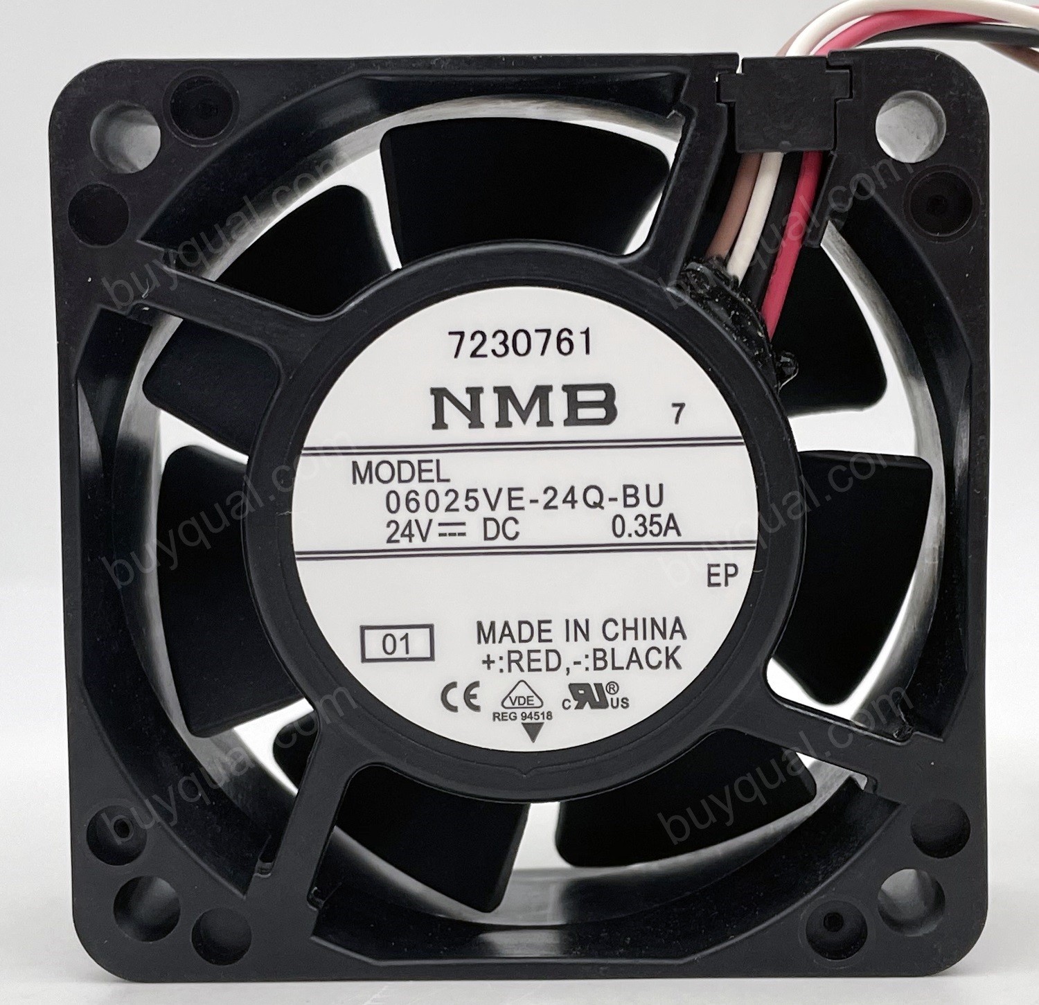 NMB 06025VE-24Q-BU 24V 0.35A 4wires Cooling Fan - Original New