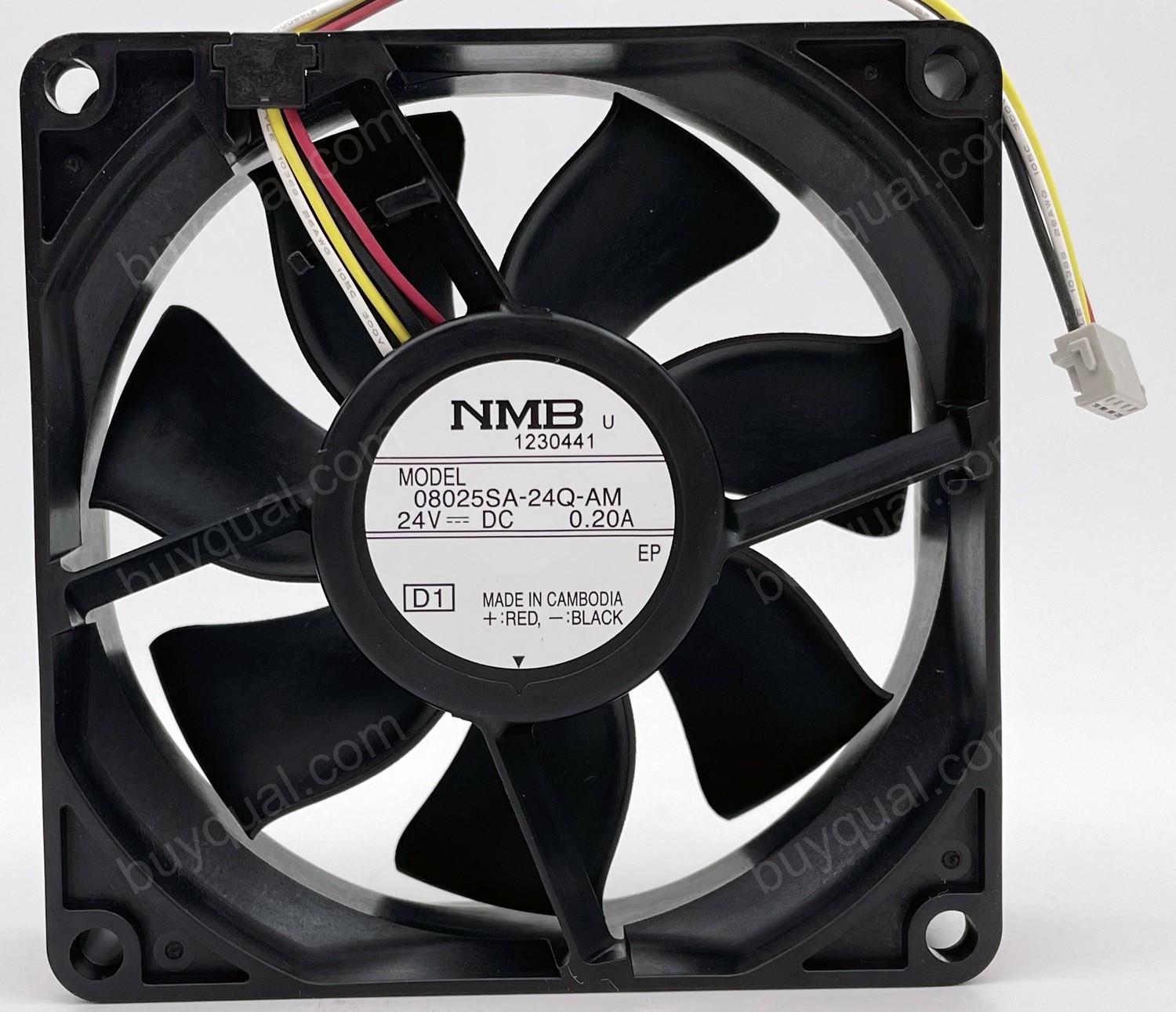 NMB 08025SA-24Q-AM 24V 0.20A 4wires Cooling Fan