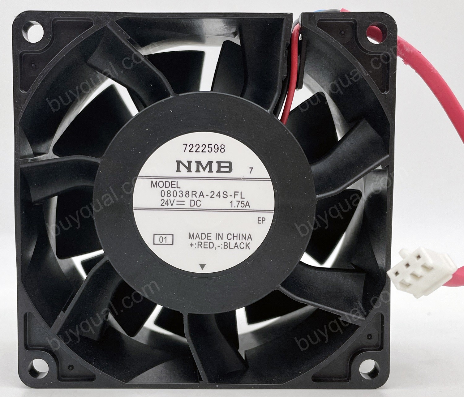 NMB 08038RA-24S-FL 24V 1.75A 3wires Cooling Fan 