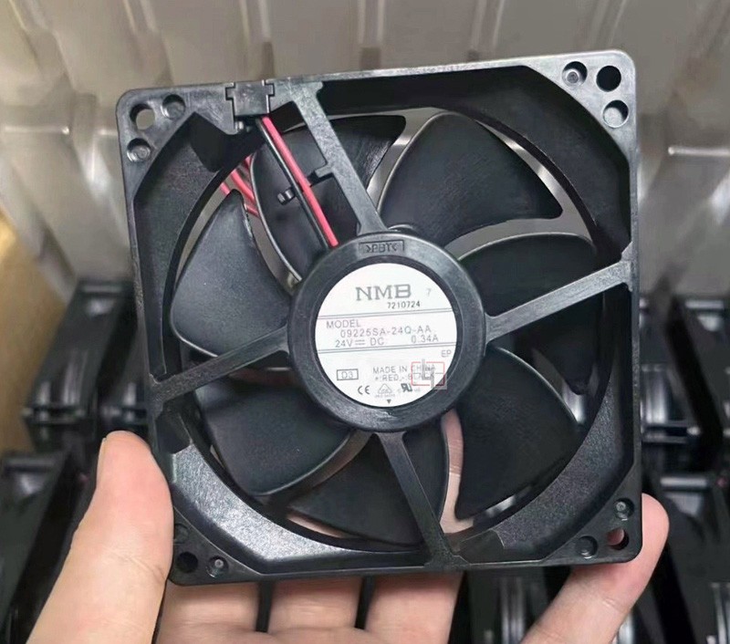 NMB 09225SA-24Q-AA 09225SA24QAA 24V 0.34A 2wires Cooling Fan 