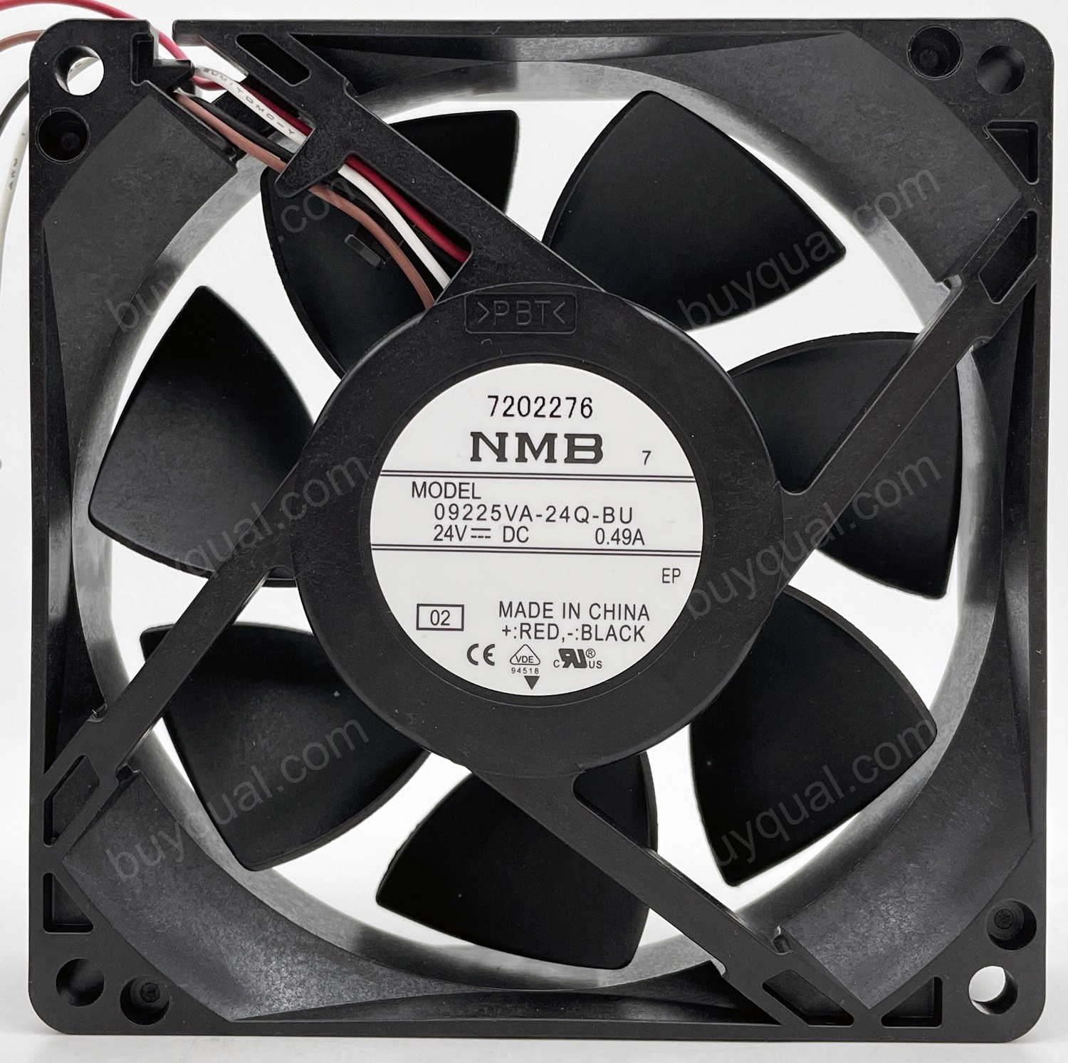 NMB 09225VA-24Q-BU 24V 0.49A 4wires Cooling Fan 