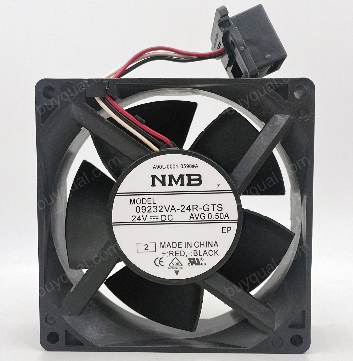 NMB 09232VA-24R-GTS A90L-0001-0598#B 24V 0.5A 3wires Cooling Fan
