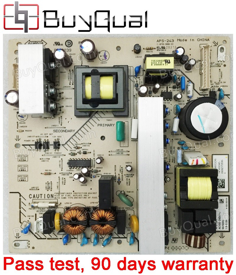 Sony 1-878-988-31 APS-243/C(CH) 1-474-163-41 147416341 KDL-32V5500 Power Supply
