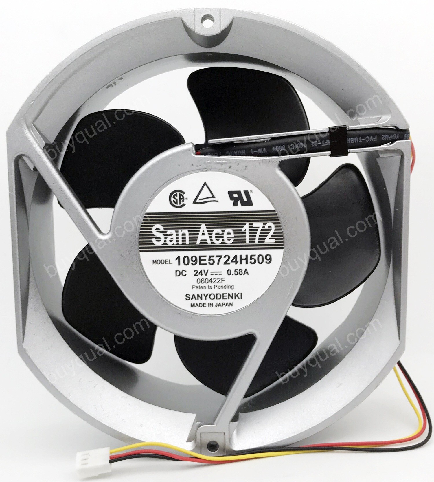 Sanyo 109E5724H509 24V 0.58A 3wires Cooling Fan