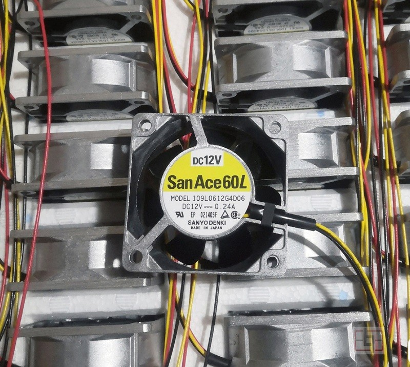Sanyo 109L0612G4D06 12V 0.24A 3wires Cooling Fan