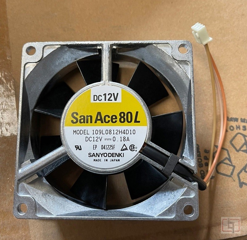 Sanyo 109L0812H4D10 12V 0.18A 3wires Cooling Fan