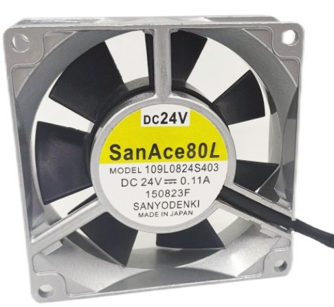 Sanyo 109L0824S403 24V 0.11A 2wires Cooling Fan
