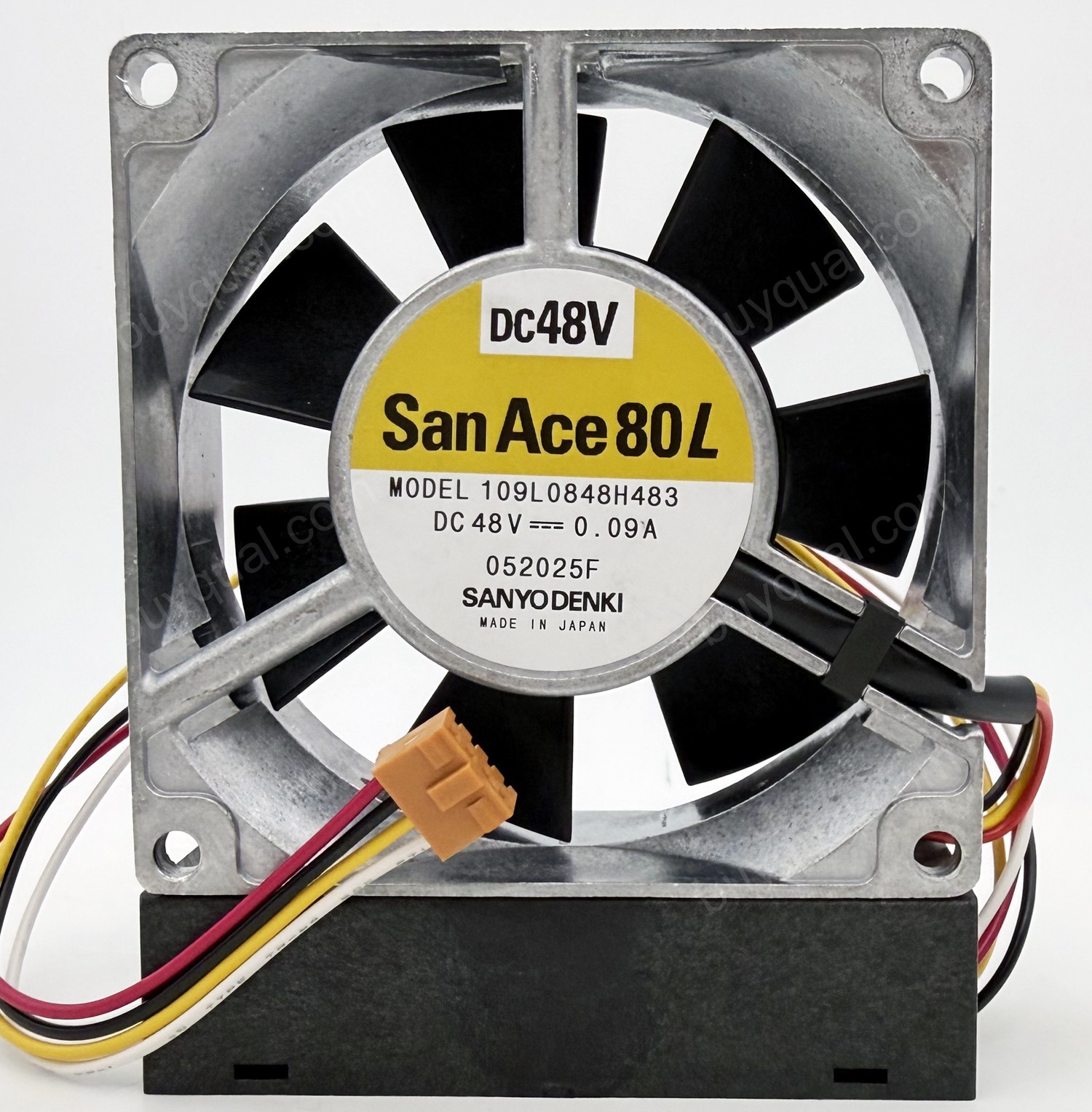 SANYO 109L0848H483 48V 0.09A 3wires Cooling Fan