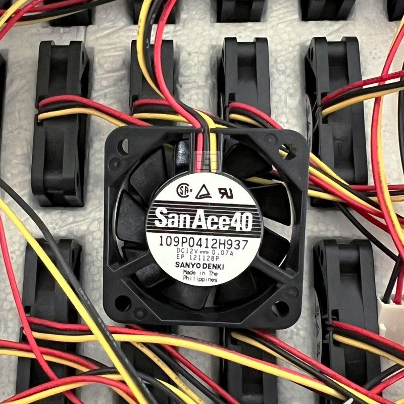 SANYO 109P0412H937 12V 0.07A 3wires Cooling Fan