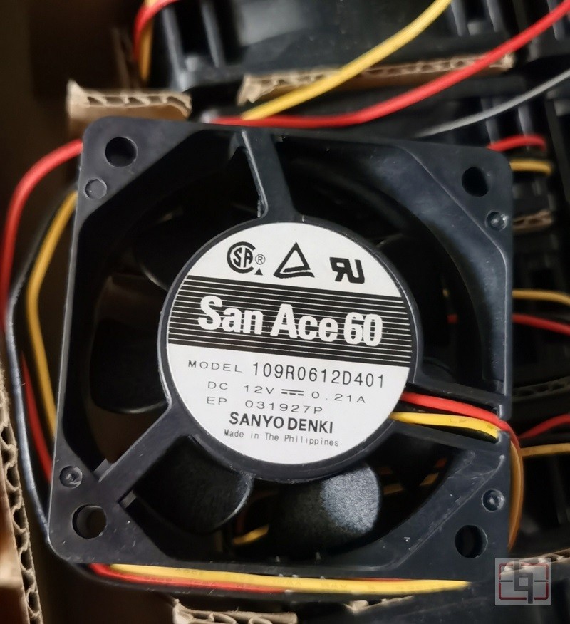 Sanyo 109R0612D401 12V 0.21A 3wires Cooling Fan 