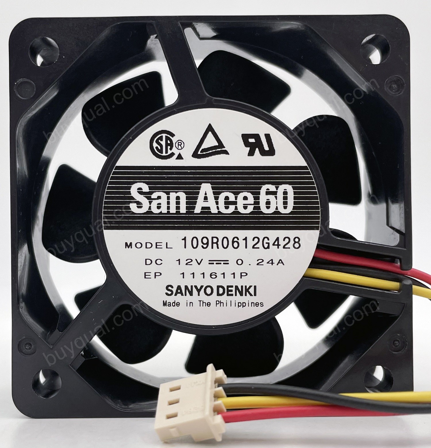 Sanyo 109R0612G428 12V 0.24A 3wires Cooling Fan 