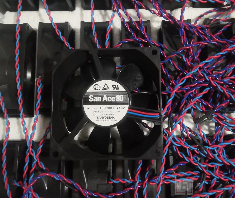 Sanyo 109R0812M402 12V 0.09A 2wires Cooling Fan