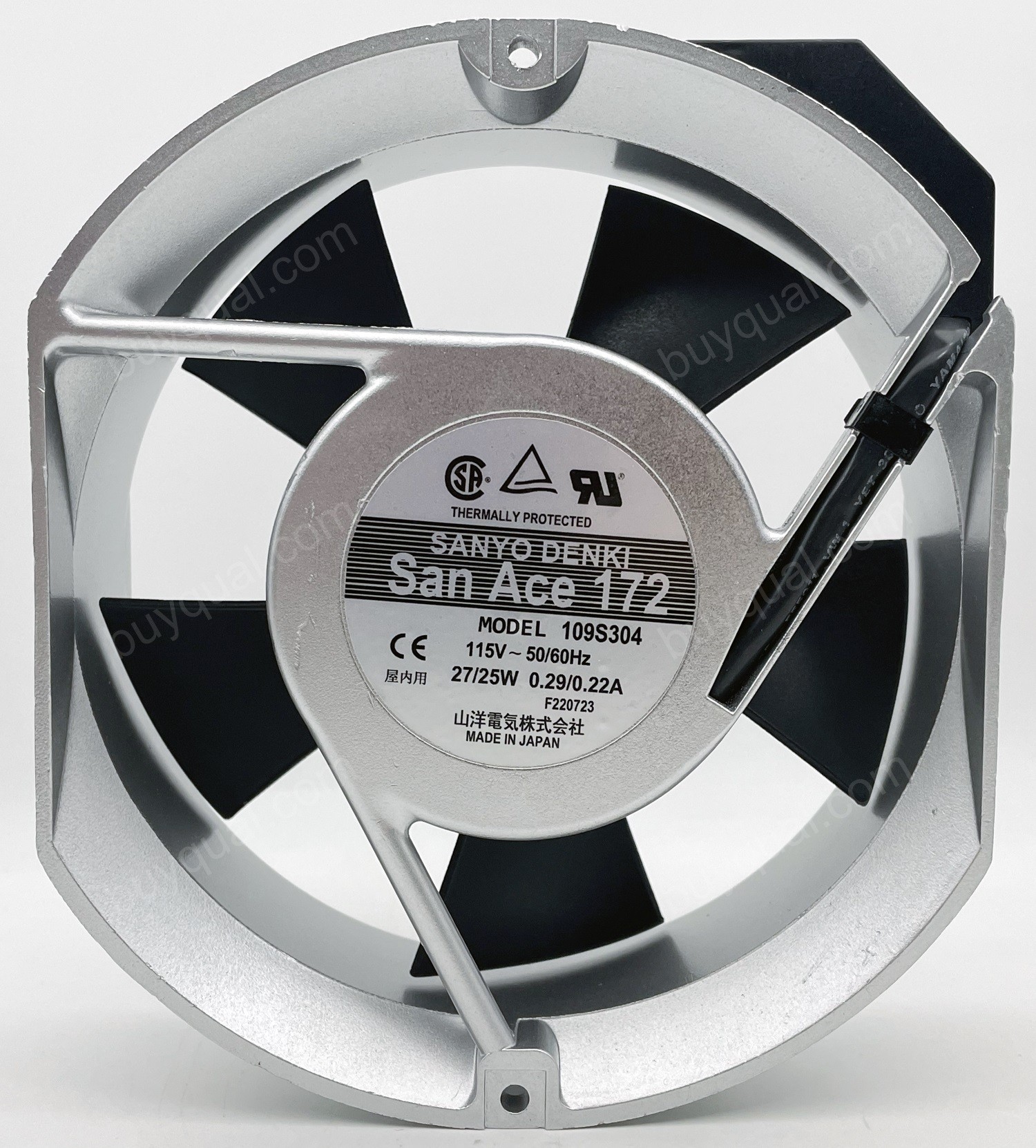 SANYO 109S304 115V 0.29/0.22A 27/25W Cooling Fan