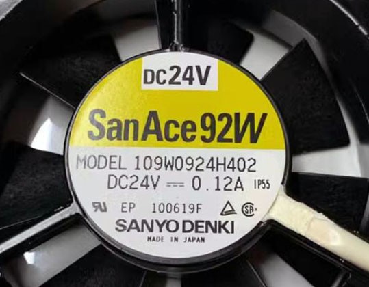 Sanyo 109W0924H402 24V 0.12A Cooling Fan