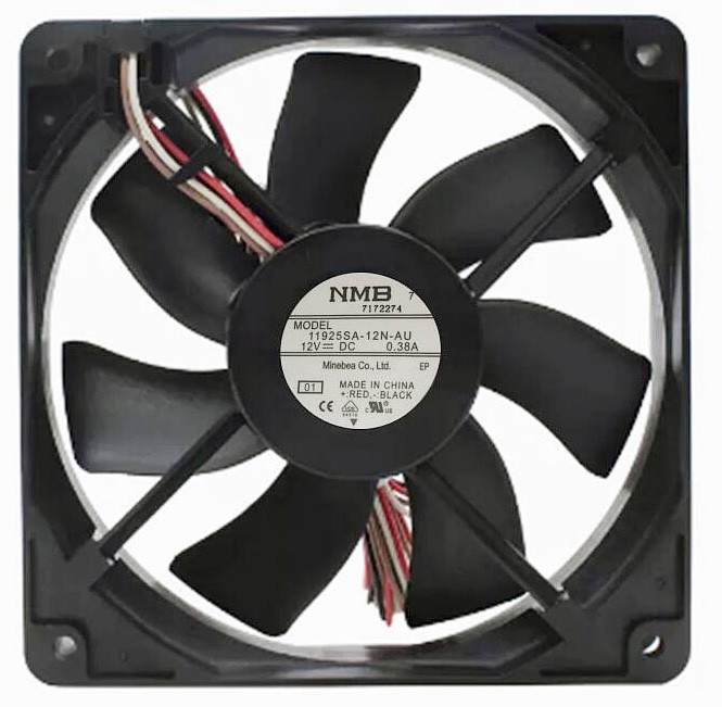 NMB 11925SA-12N-AU 12V 0.38A 4wires Cooling Fan