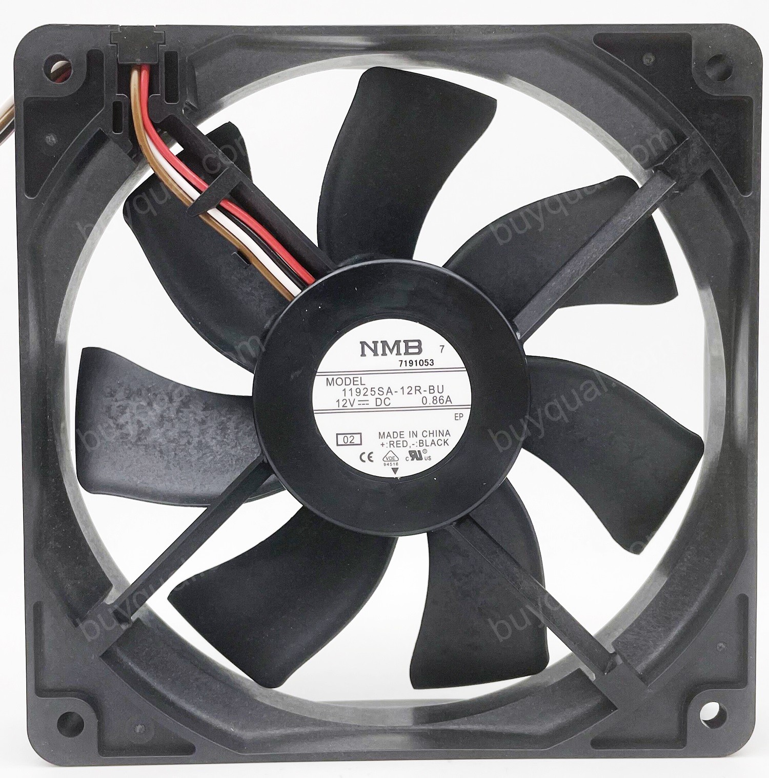 NMB 11925SA-12R-BU 12V 0.86A 4wires Cooling Fan 