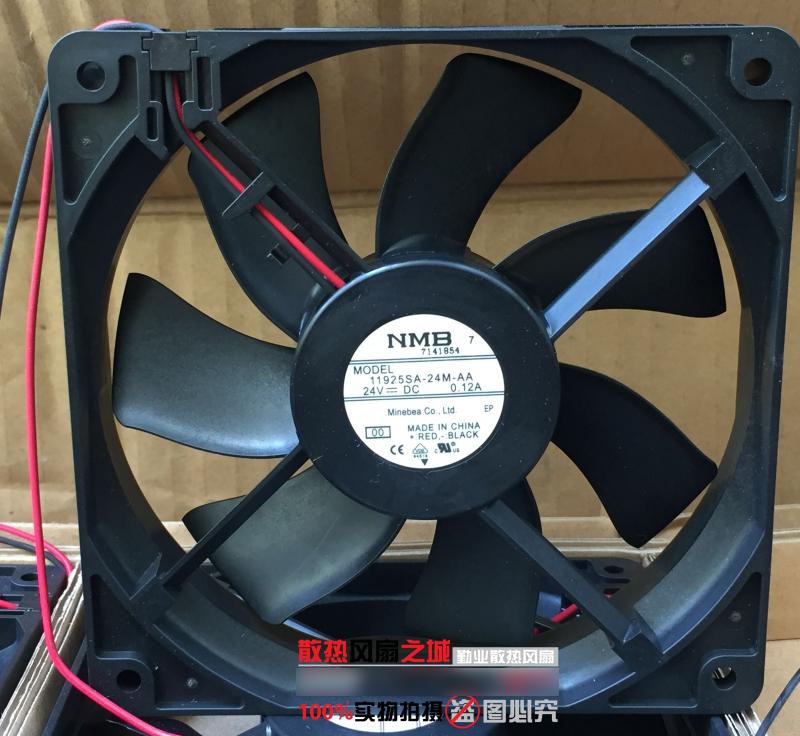 NMB 11925SA-24M-AA 24V 0.12A 2wires Cooling Fan 