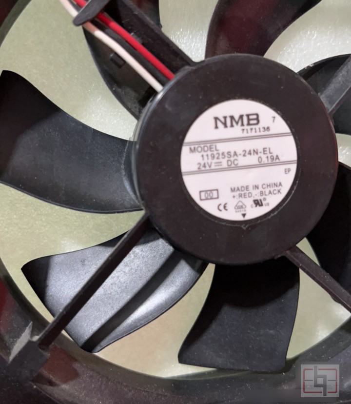NMB 11925SA-24N-EL 24V 0.19A 3wires Cooling Fan