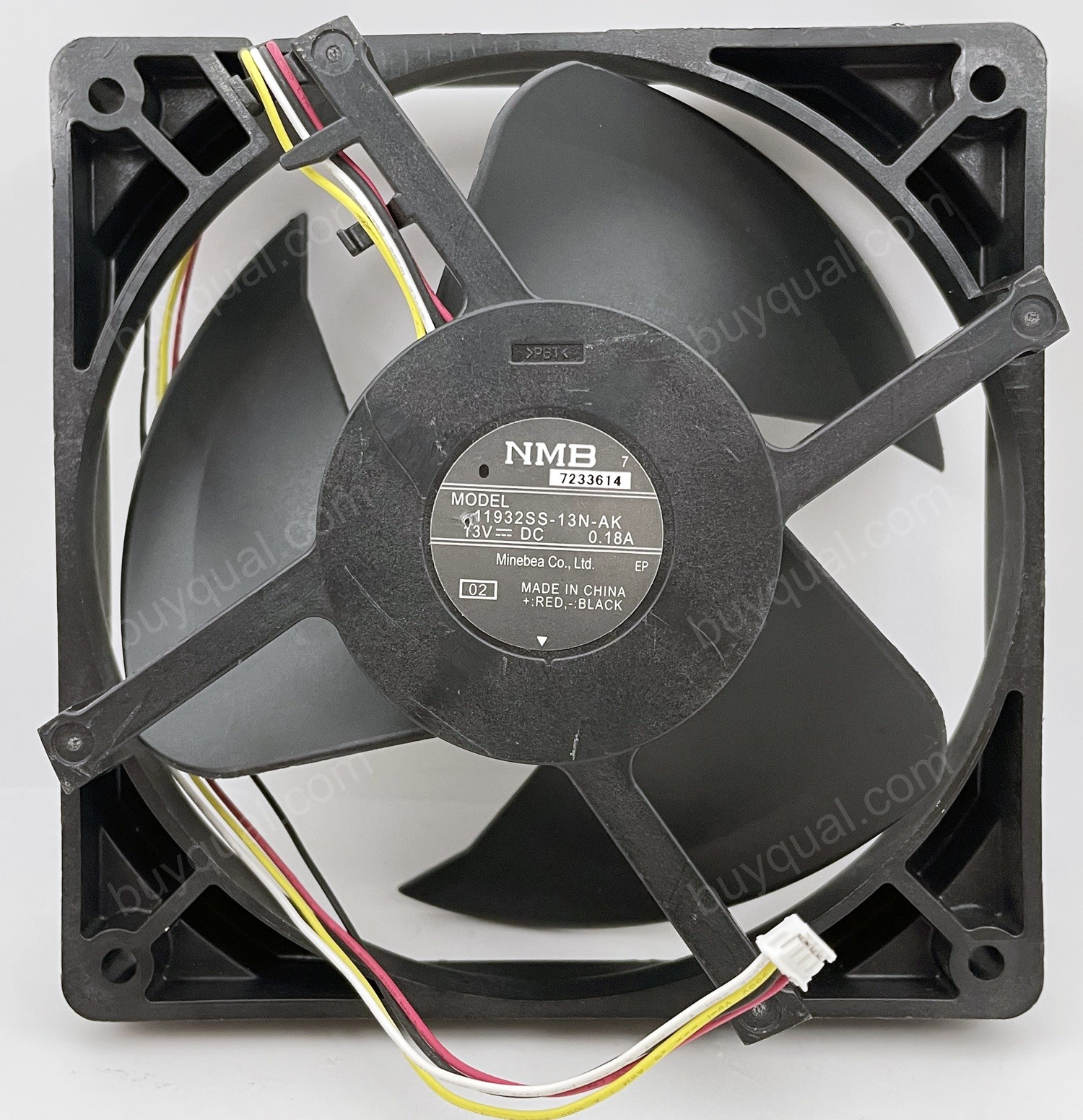 NMB 11932SS-13N-AK 13V 0.18A 4wires Cooling Fan