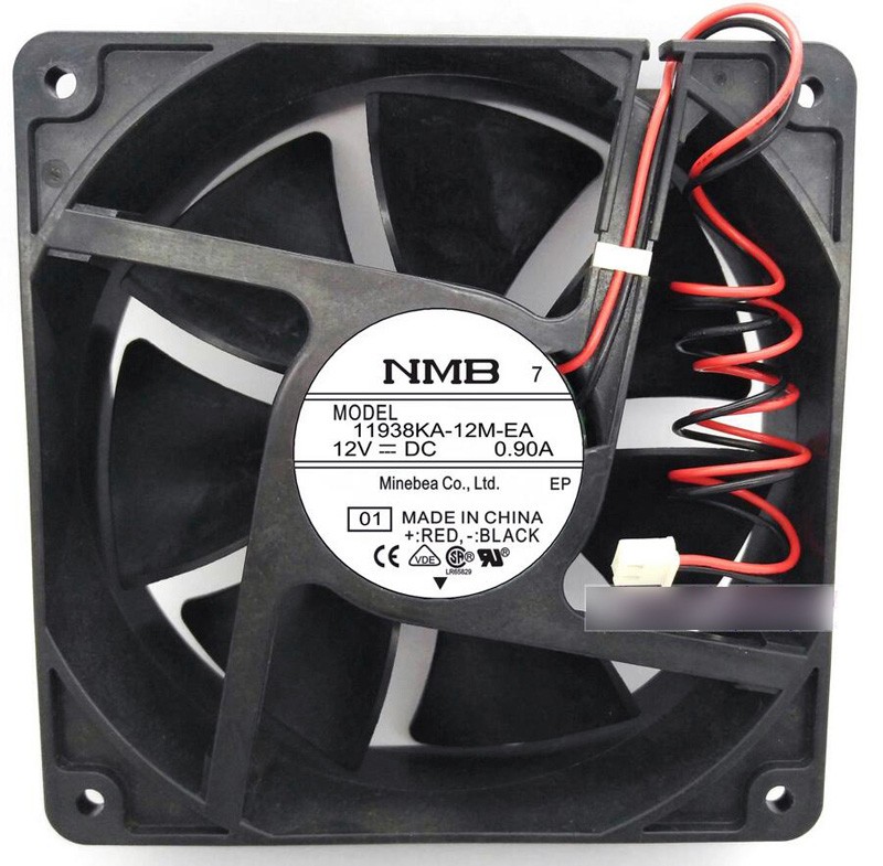 NMB 11938KA-12M-EA 12V 0.90A 2wires Cooling Fan