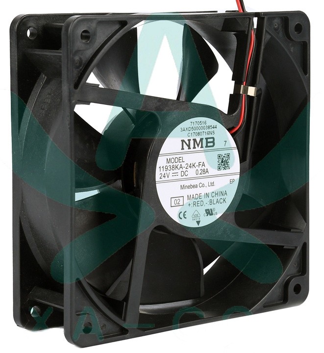 NMB 11938KA-24K-FA 24V 0.28A 2wires Cooling Fan