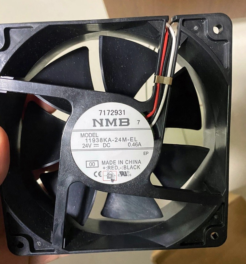 NMB 11938KA-24M-EL 24V 0.46A  3wires Cooling Fan