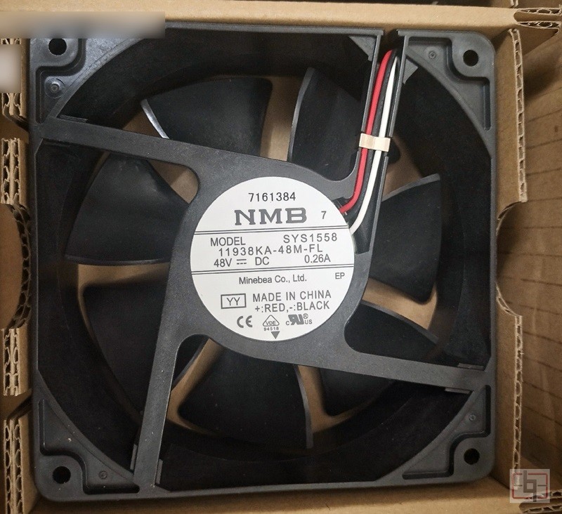NMB 11938KA-48M-FL 48V 0.26A  3wires Cooling Fan