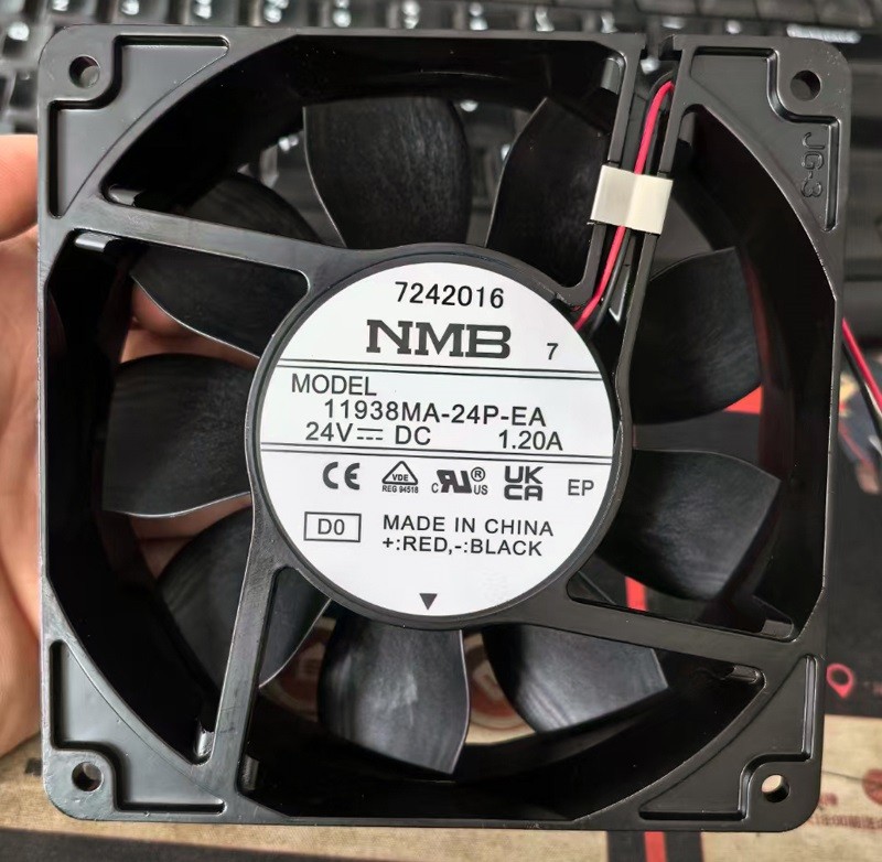 NMB 11938MA-24P-EA 24V 1.2A 2wires Cooling Fan