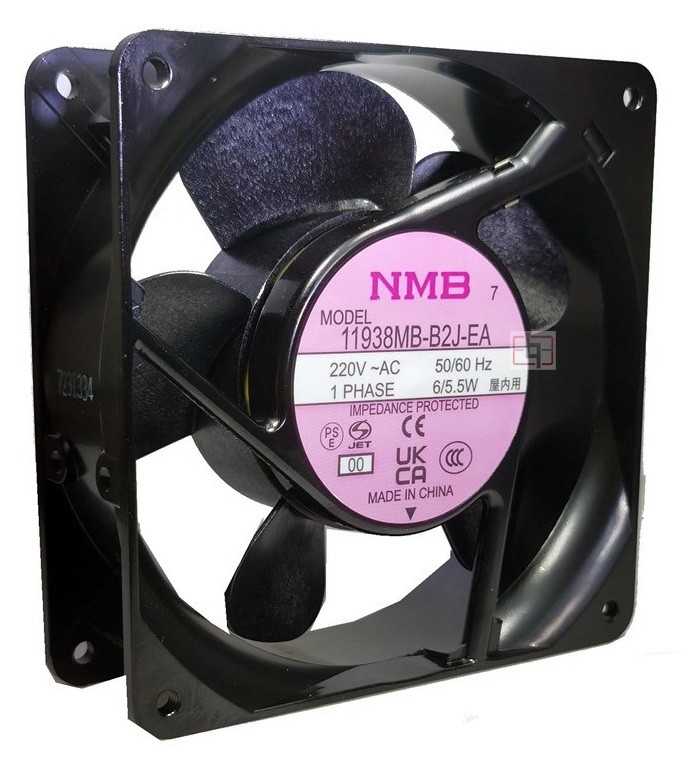 NMB 11938MB-B2J-EA 11938MB-B2J-EA-00 220V 6/5.5W 2wires Cooling Fan