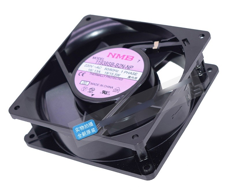 NMB 11938SB-B2N-NP 230V 0.16/0.13A 18/15.5W 2wires Cooling Fan