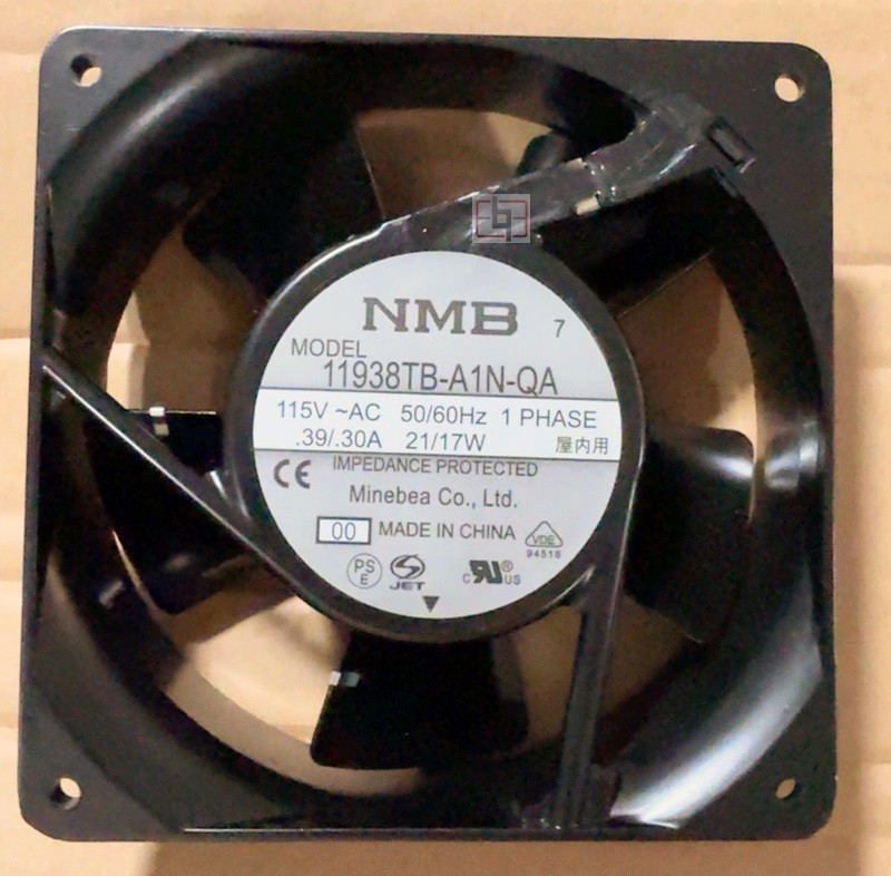 NMB 11938TB-A1N-QA 115V 0.39/0.3A 21/17W 2wires Cooling Fan