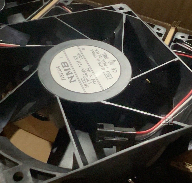 NMB 12038VA-12M-ET 12V 1.25A 3wires Cooling Fan - Original New
