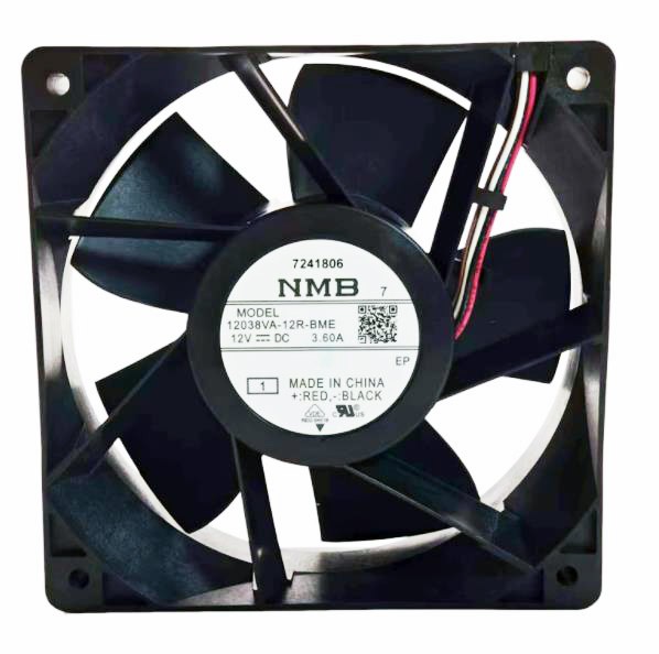 NMB 12038VA-12R-BME 12V 3.2A 38.4W 4wires Cooling Fan 