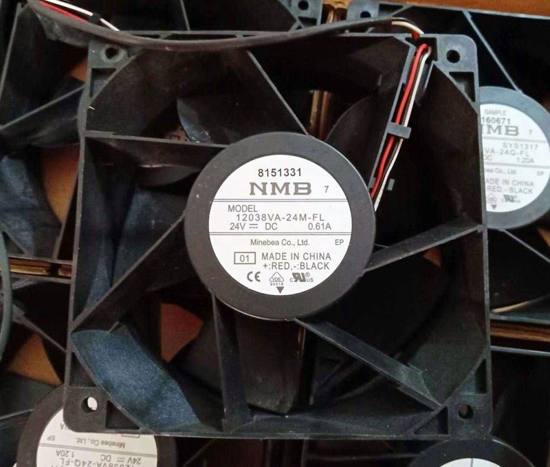 NMB 12038VA-24M-FL 24V 0.61A  3wires Cooling Fan