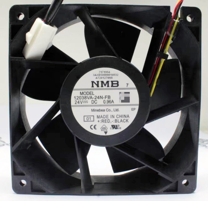 NMB 12038VA-24N-FB 24V 0.96A 3wires Cooling Fan