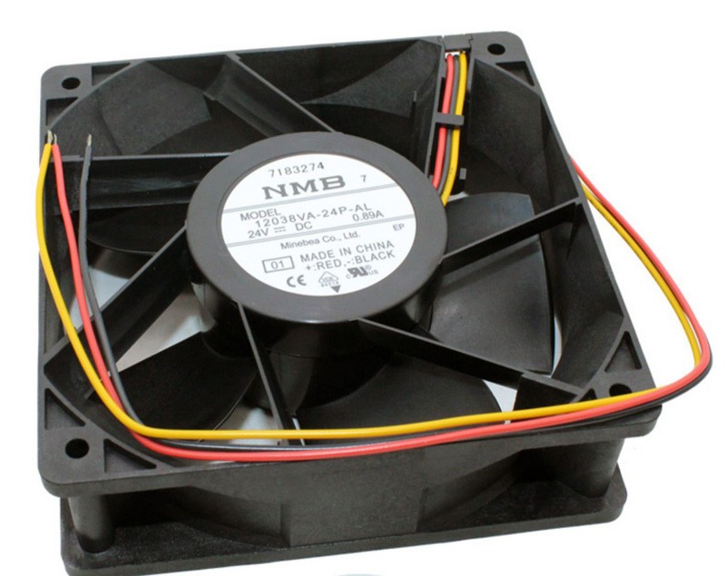 NMB 12038VA-24P-AL 24V 0.89A 3wires Cooling Fan - Picture need