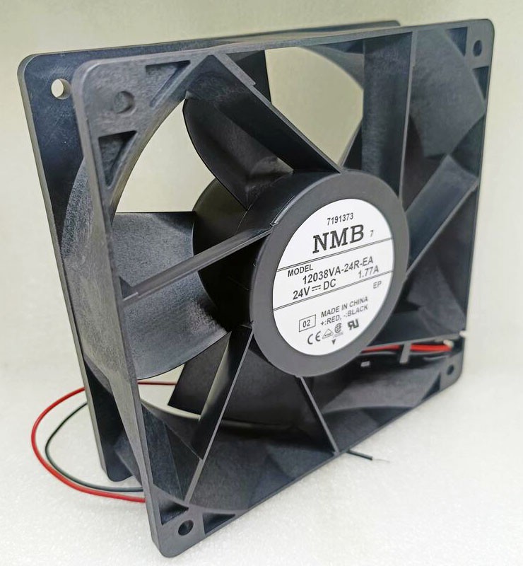 NMB 12038VA-24R-EA 24V 1.77A 2wires Cooling Fan
