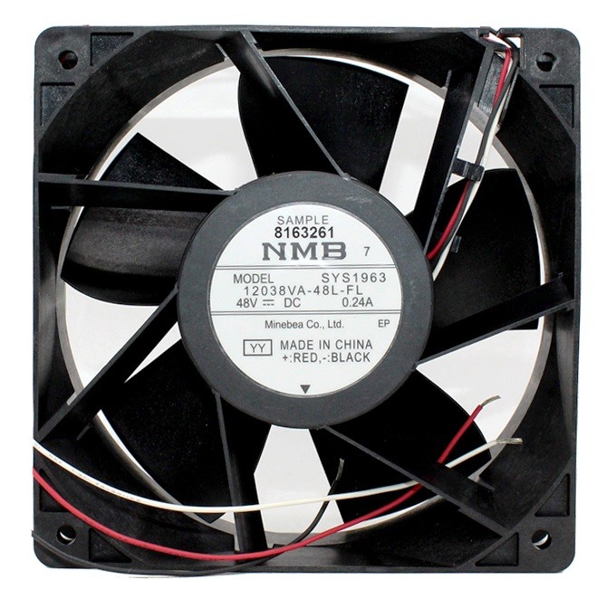 NMB 12038VA-48L-FL 48V 0.24A 3wires Cooling Fan 