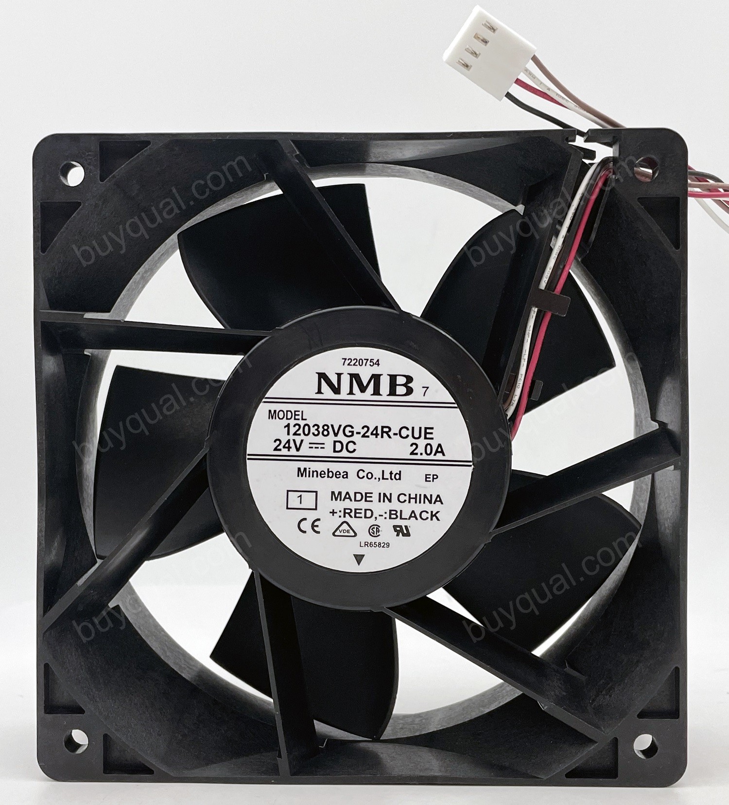 NMB 12038VG-24R-CUE 24V 2.0A  4wires Cooling Fan - New