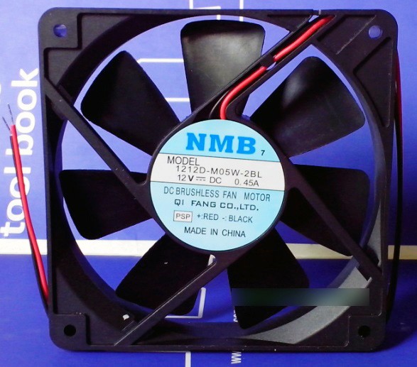 NMB 1212D-M05W-2BL 12V 0.45A 2wires Cooling Fan 